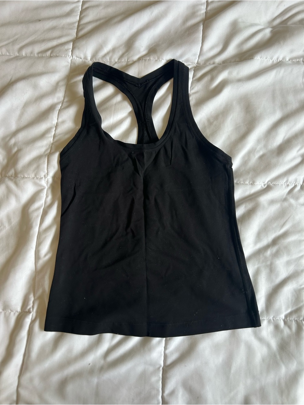 Black Racerback Tank Top - Lululemon